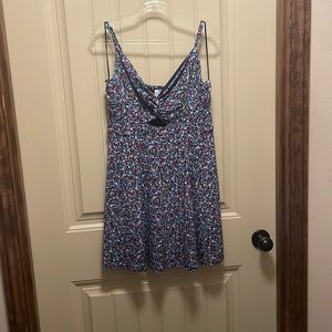 Mini floral dress